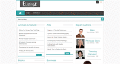 Desktop Screenshot of elistingz.com
